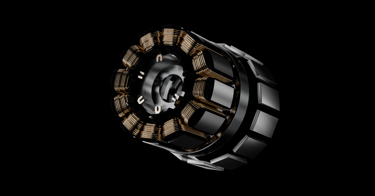 Detail shot of the state-of-the-art motor of the Smart Lock Ultra